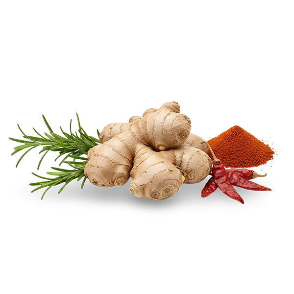 Ginger Rosemary Cayenne Pepper